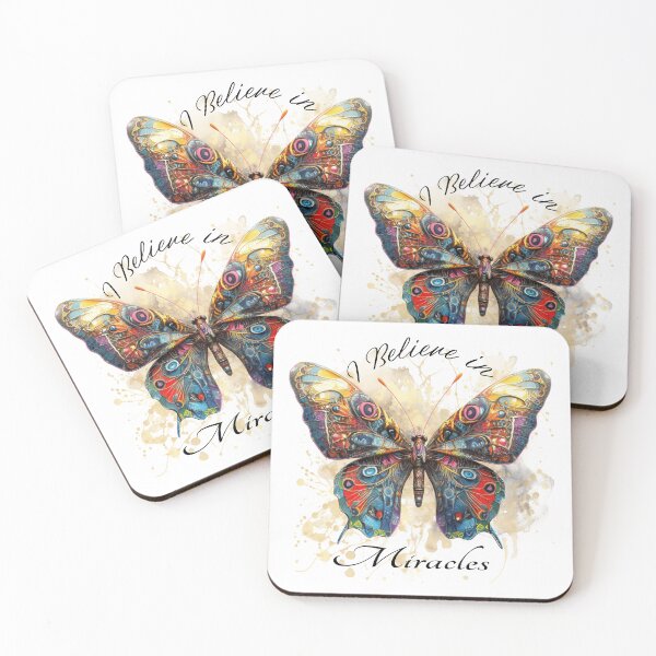 Item preview, Butterflies are like Miracles designed and sold by Simply Inspirational Shop.