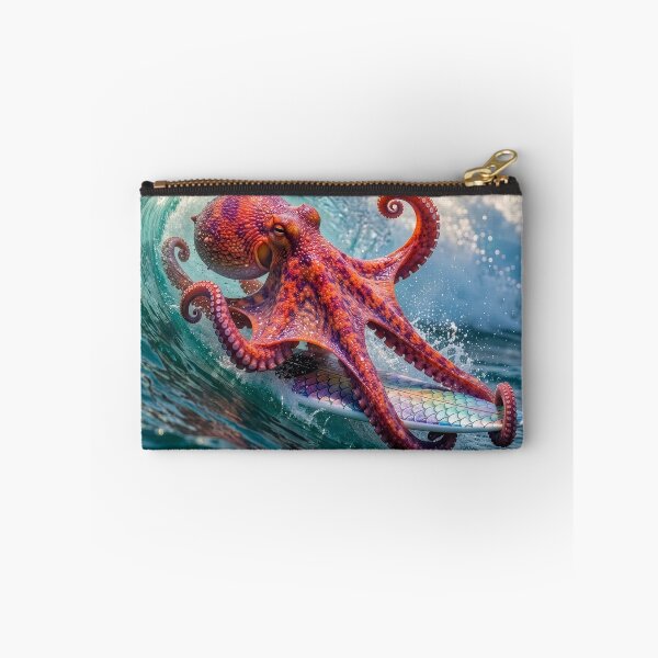 Item preview, Octopus Surfer Hangs on Tight designed and sold by Tridentulus.