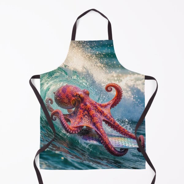 Item preview, Octopus Surfer Hangs on Tight designed and sold by Tridentulus.