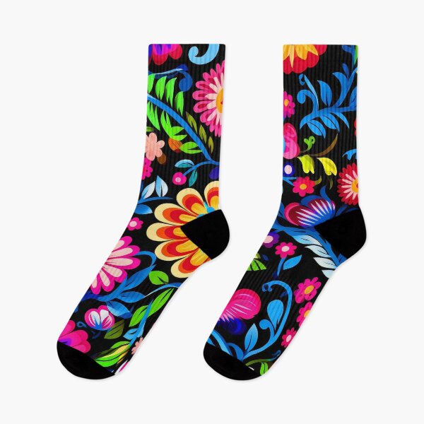 Item preview, Colorful Mexican-Style Vibrant And Beautiful Flower Pattern designed and sold by DEC02.