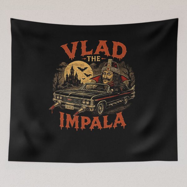 Item preview, VLAD THE IMPALA – Bobblefang Edition designed and sold by WheelieGdArt.