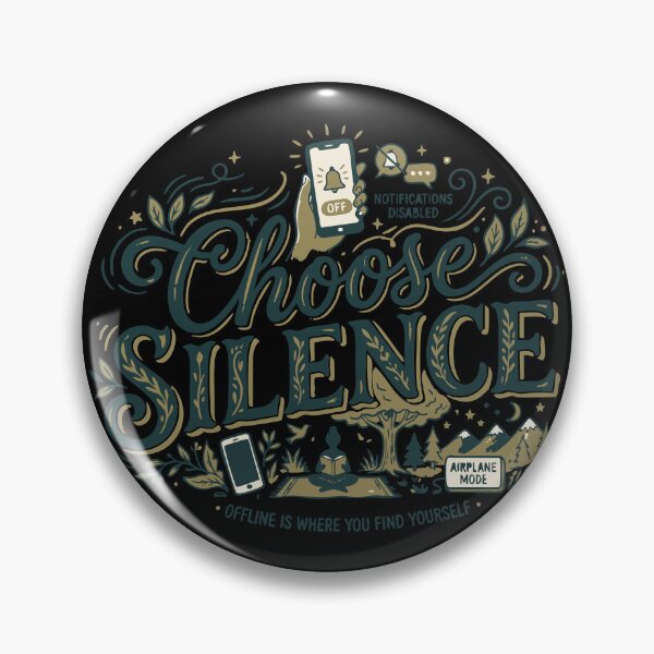 Item preview, Choose Silence designed and sold by JoseloRochaArt.