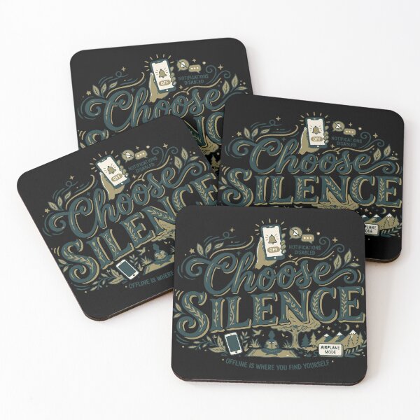 Item preview, Choose Silence designed and sold by JoseloRochaArt.