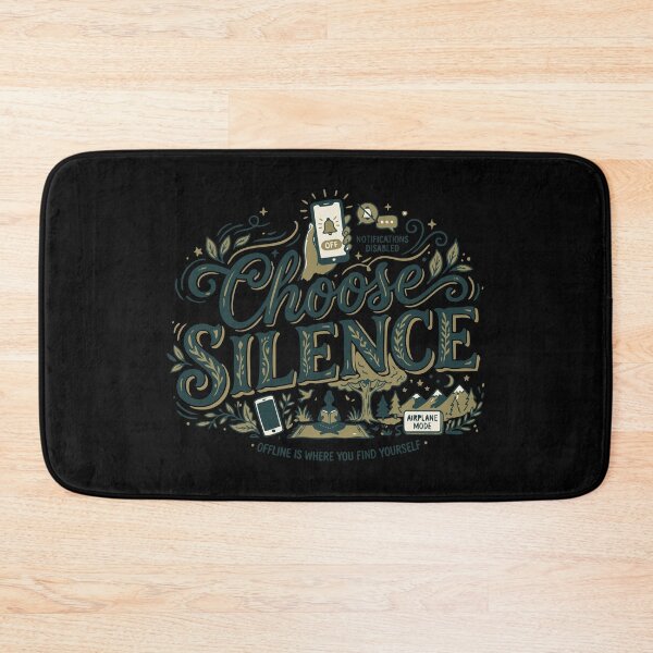 Item preview, Choose Silence designed and sold by JoseloRochaArt.