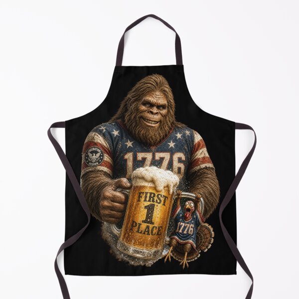 Item preview, Funny Bigfoot Beer Team 1776 Design designed and sold by FREENATION2026.