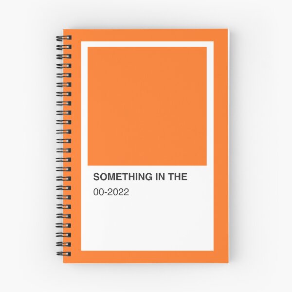 Item preview, Something In The Song Orange Colour Swatch - Orange Border designed and sold by The Colourful Game.