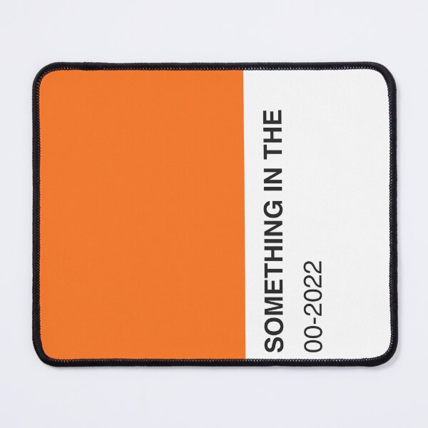 Item preview, Something In The Song Orange Colour Swatch - Full Width designed and sold by The Colourful Game.