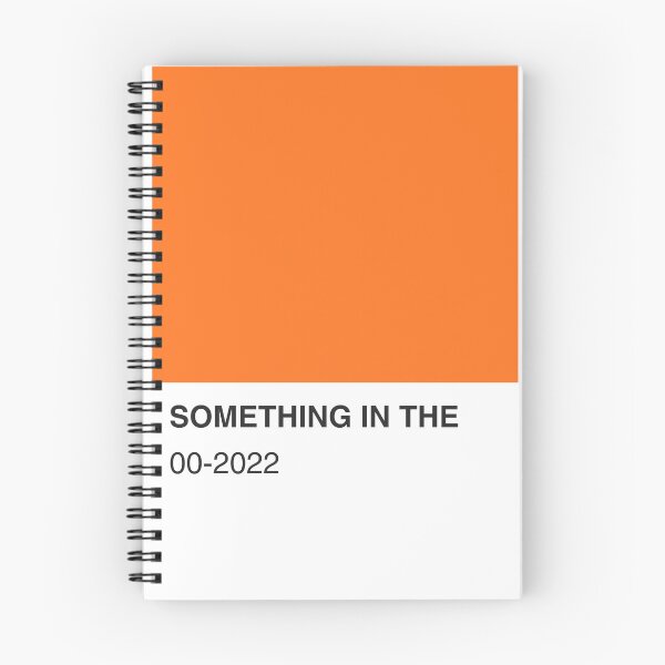Artikelvorschau, Farbmuster „Something In The Song“ in Orange – volle Breite entworfen und verkauft von The Colourful Game.