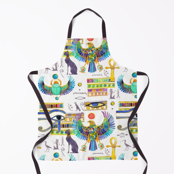 Item preview, Ancient Egyptian Hieroglyphs Wall - Retro Papyrus Gods Pattern designed and sold by GulfSignature.