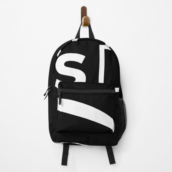 Item preview, LensDyn Minimalist White Wave Logo Black Apparel Edition designed and sold by LensDyn™.