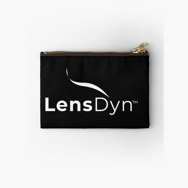 Item preview, LensDyn Minimalist White Wave Logo Black Apparel Edition designed and sold by LensDyn™.