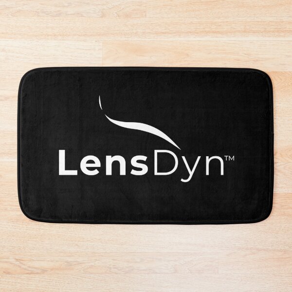 Item preview, LensDyn Minimalist White Wave Logo Black Apparel Edition designed and sold by LensDyn™.