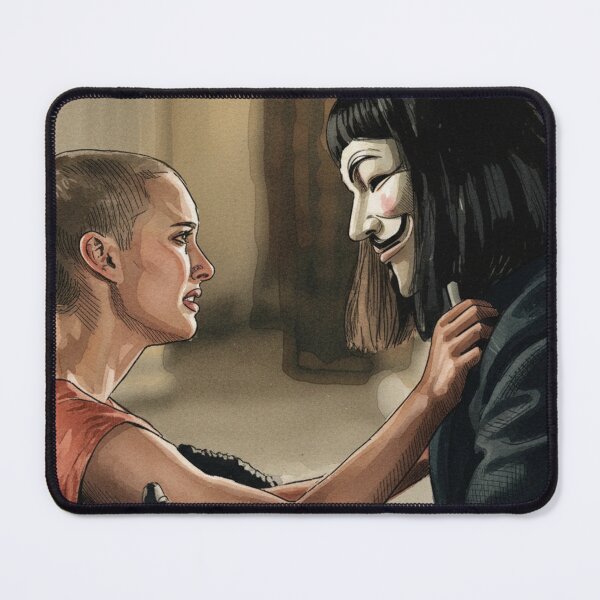 Item preview, V for Vendetta – Freedom Behind the Mask Fan Art designed and sold by LavinyArt.