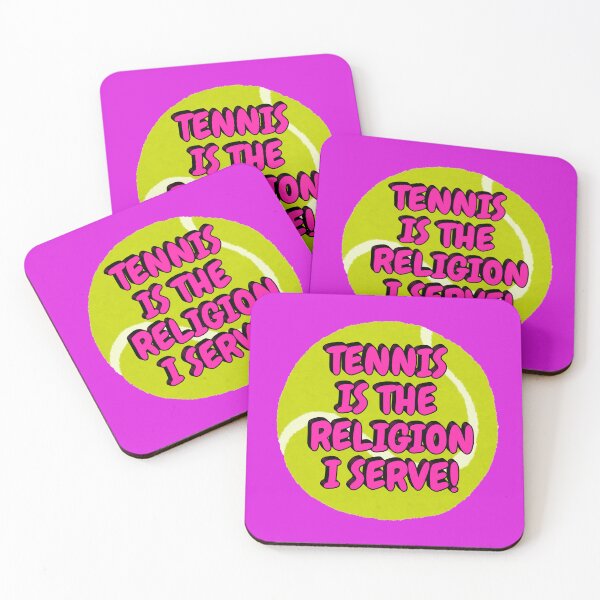 Item preview, Tennis Is The ReligionI Serve designed and sold by LagoonandBeans.