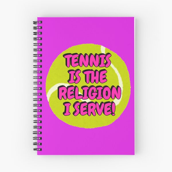 Item preview, Tennis Is The ReligionI Serve designed and sold by LagoonandBeans.