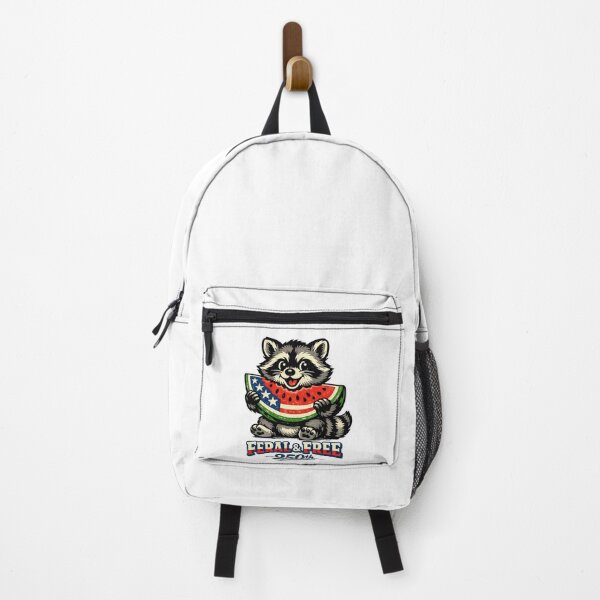 Item preview, Feral and Free 250th Patriotic Raccoon America designed and sold by ShopVelona.