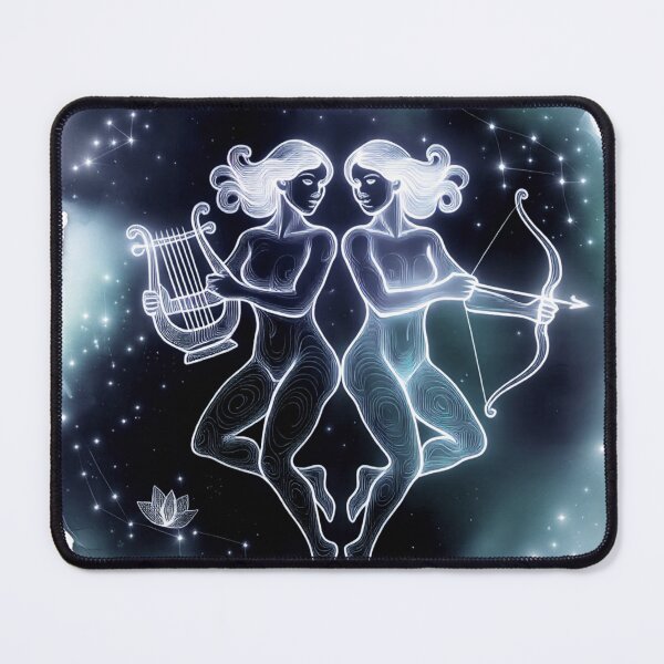 Item preview, Ethereal Gemini in Cosmic Grace designed and sold by Cosmocharis.