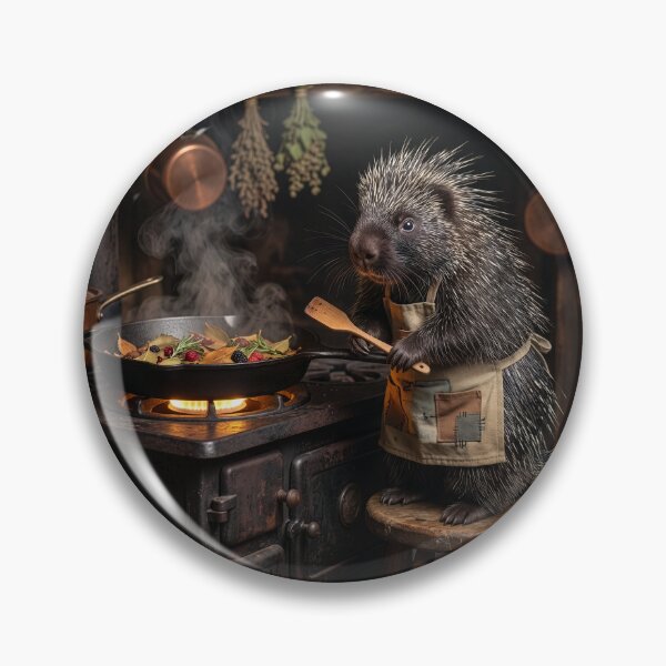 Item preview, Porcupine Chef Whips Up Culinary Delight designed and sold by Tridentulus.