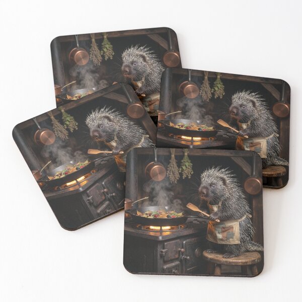 Item preview, Porcupine Chef Whips Up Culinary Delight designed and sold by Tridentulus.