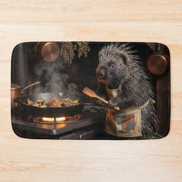 Item preview, Porcupine Chef Whips Up Culinary Delight designed and sold by Tridentulus.