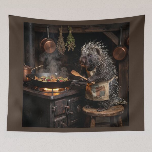 Item preview, Porcupine Chef Whips Up Culinary Delight designed and sold by Tridentulus.
