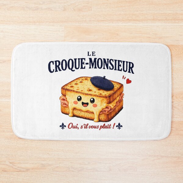 Item preview, KCroque-Monsiur with Hat Transparent  designed and sold by 1mooreroy.