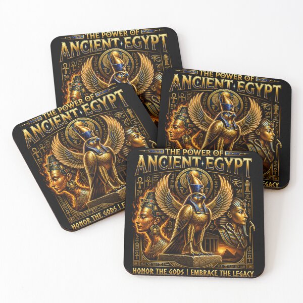 Item preview, The Power of Ancient Egypt Horus Nefertiti Mythical Heritage designed and sold by Queen Cleopatra.
