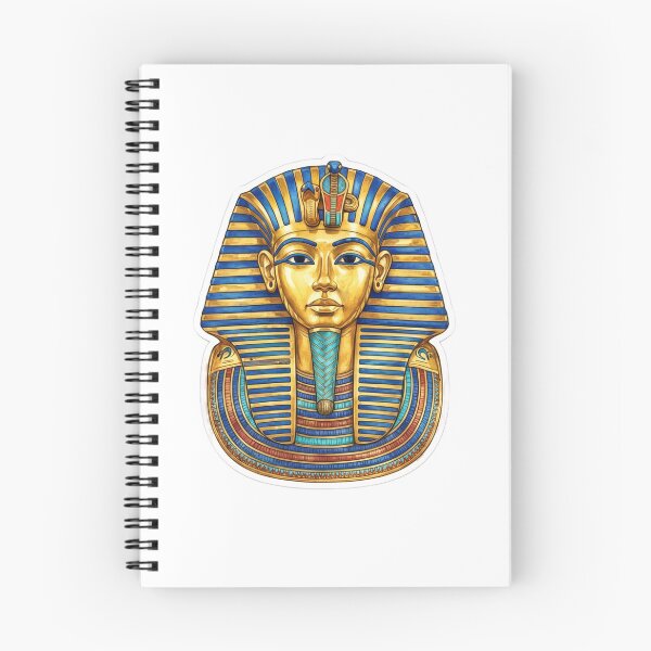Item preview, Golden Tutankhamun Mask – Liquid Gold Pharaoh Ancient Egypt Art designed and sold by GulfSignature.