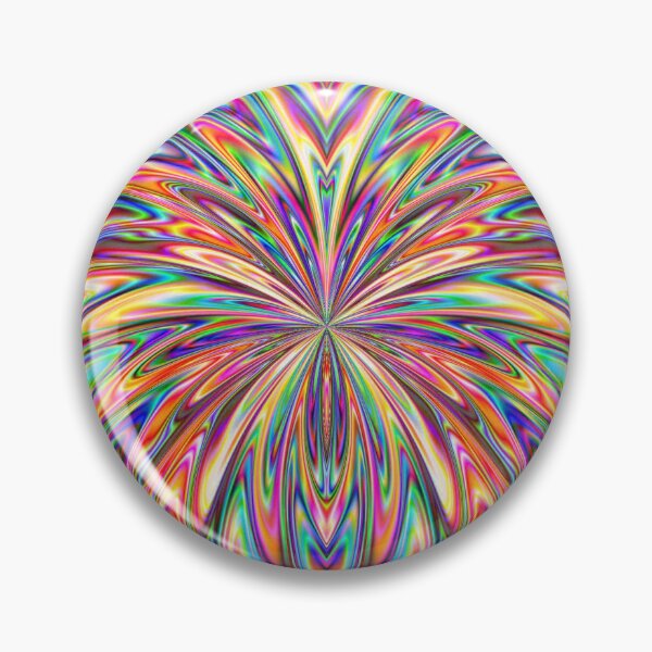 Item preview, Abstract Fractal Butterfly 23 (Purple, Yellow, Red) designed and sold by SXW Designs.