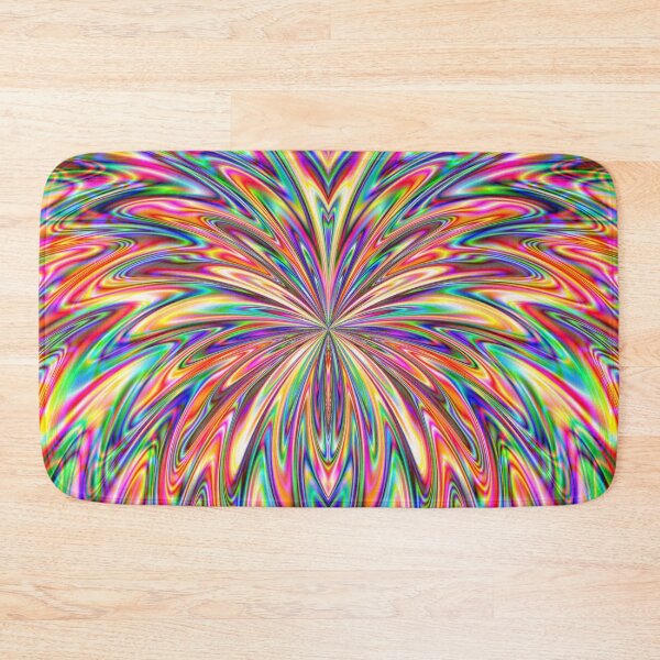 Item preview, Abstract Fractal Butterfly 23 (Purple, Yellow, Red) designed and sold by SXW Designs.