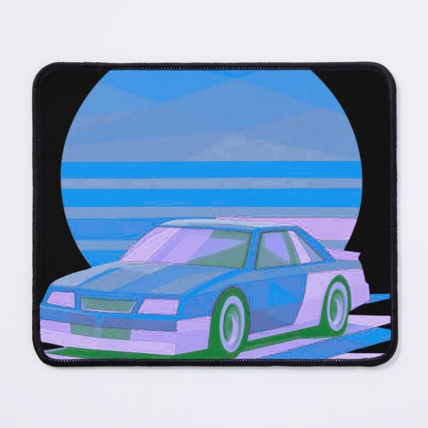 Item preview, Geometric 90s Vaporwave JDM Sports Car Sunset designed and sold by Shape-Forge.