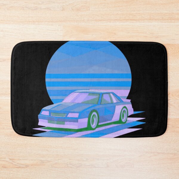 Item preview, Geometric 90s Vaporwave JDM Sports Car Sunset designed and sold by Shape-Forge.