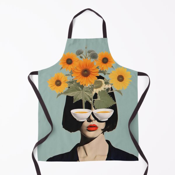 Artikelvorschau, Fantasie als Geheimwaffe Sonnenblumen-Collage entworfen und verkauft von LuminaPosters.