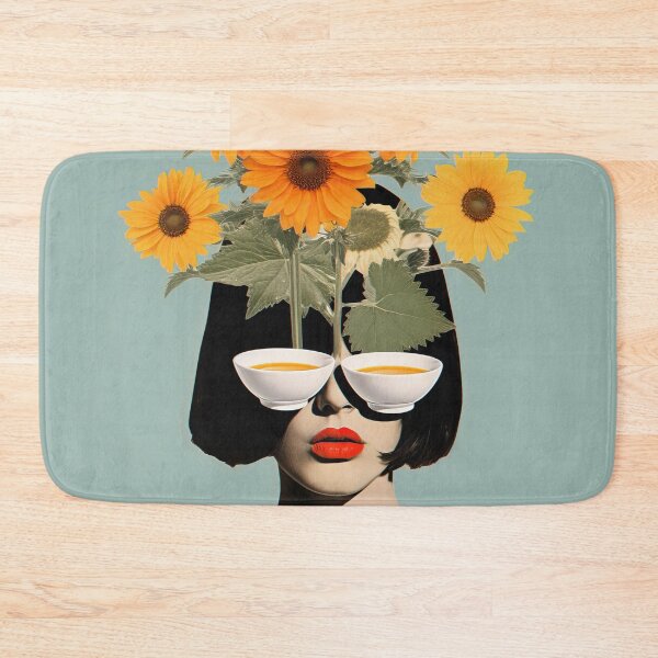 Aperçu de l'œuvre L'arme secrète de l'imagination : collage de tournesols créée et vendue par LuminaPosters.