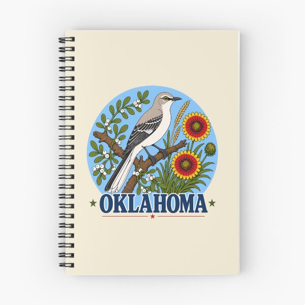 Item preview, Oklahoma Mockingbird & Indian Blanket Homage designed and sold by The-Drip-Studio.