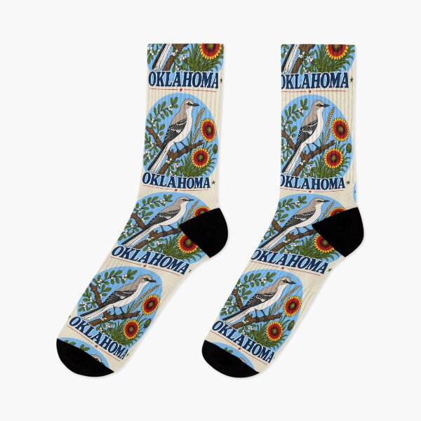 Item preview, Oklahoma Mockingbird & Indian Blanket Homage designed and sold by The-Drip-Studio.