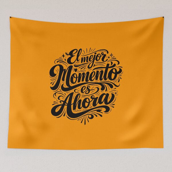 Item preview, The Best Time is Now – Elegant Motivational Phrase | Inspiring and Minimalist Design designed and sold by rubenarocho.
