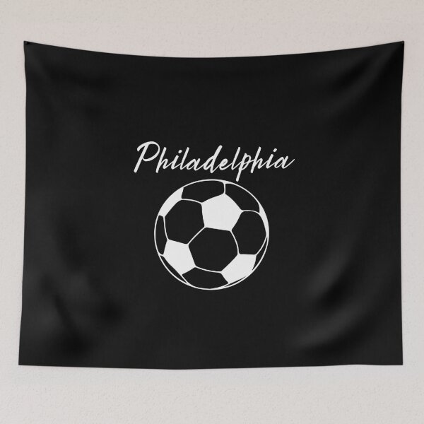 Item preview, Philadelphia Soccer (white) designed and sold by DigitalPatternx.