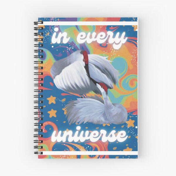Artikelvorschau, In jedem Universum – Sandhügelkraniche entworfen und verkauft von HeartlybyHarlie.