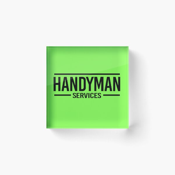Item preview, Handyman Services – Minimalist Design for Contractors and Technicians | Work and Construction designed and sold by rubenarocho.