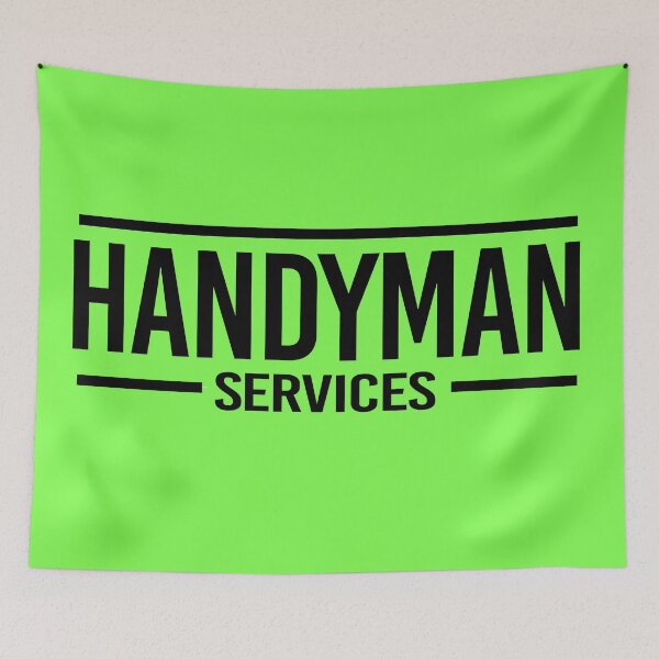 Item preview, Handyman Services – Minimalist Design for Contractors and Technicians | Work and Construction designed and sold by rubenarocho.