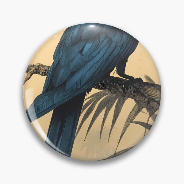 Item preview, Arara-Azul — Gravura Botânica Vintage | Atlantic Forest designed and sold by AtlanticForest.