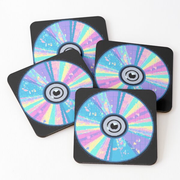 Item preview, Y2K Holographic CD | Retro Vaporwave Aesthetic designed and sold by Rawafi Art Studio.