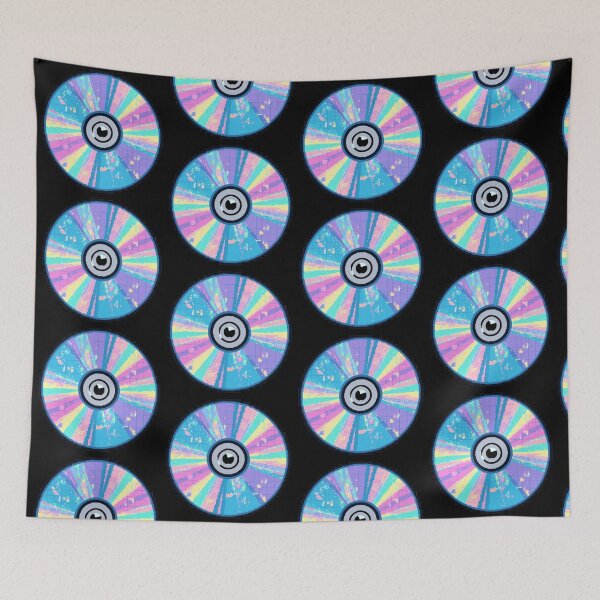 Item preview, Y2K Holographic CD | Retro Vaporwave Aesthetic designed and sold by Rawafi Art Studio.