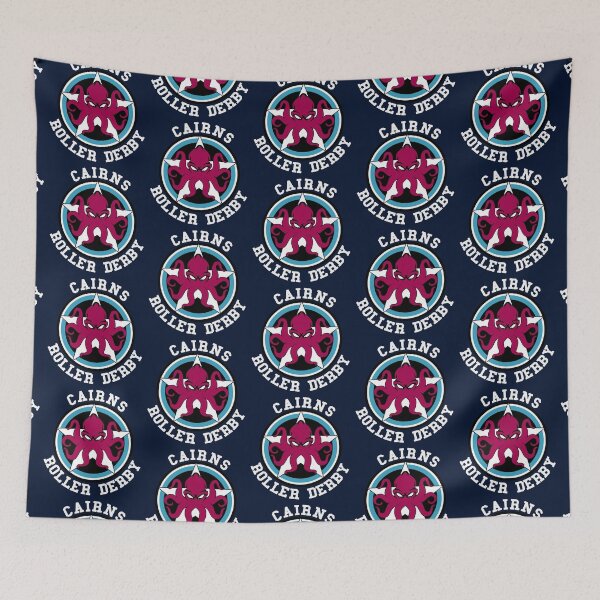 Item preview, Cairns Roller Derby Logo designed and sold by Tiger Bean & Co.