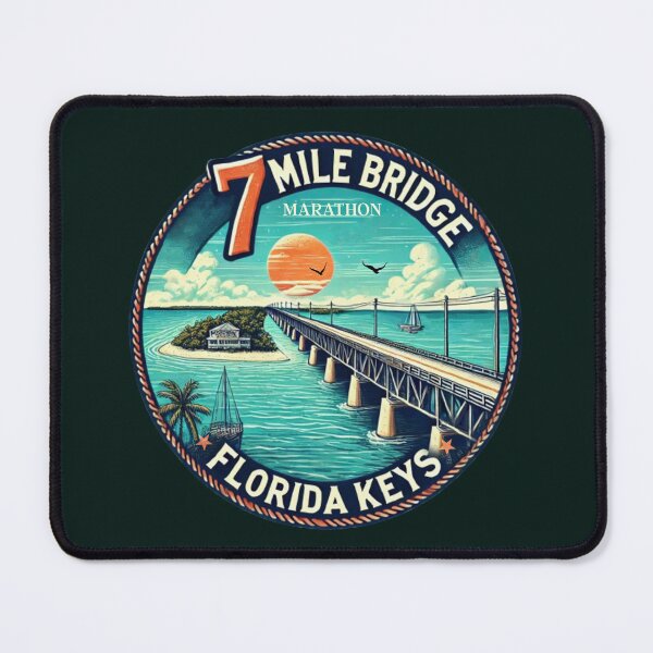 Item preview, 7 Mile Bridge Marathon Florida Keys Salter Designs designed and sold by SalterDesigns.