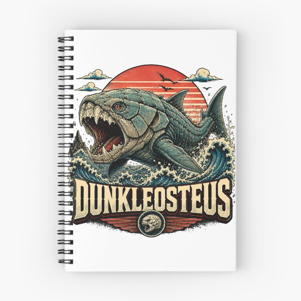 Item preview, Dunkleosteus Prehistoric Fish Retro Vintage Style designed and sold by JonelleTshirts.
