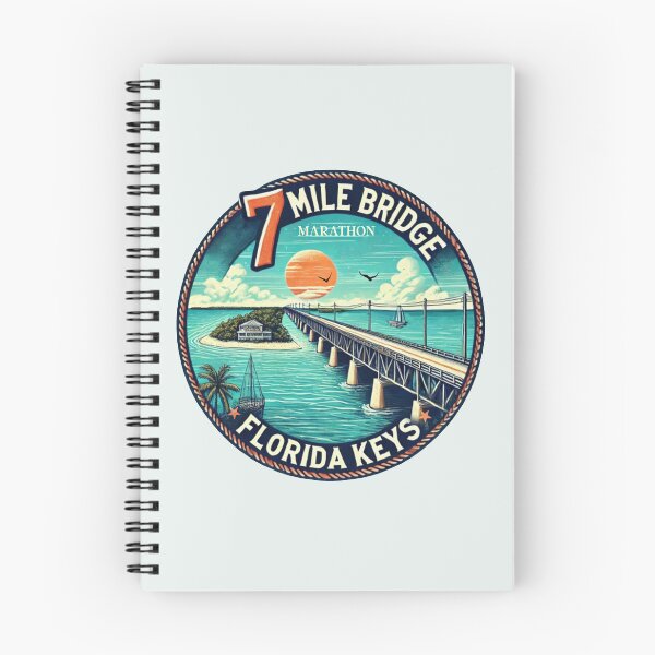 Item preview, 7 Mile Bridge Marathon Florida Keys Salter Designs designed and sold by SalterDesigns.