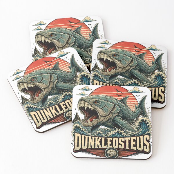 Item preview, Dunkleosteus Prehistoric Fish Retro Vintage Style designed and sold by JonelleTshirts.