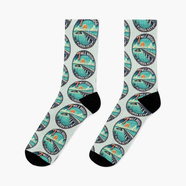 Item preview, 7 Mile Bridge Marathon Florida Keys Salter Designs designed and sold by SalterDesigns.